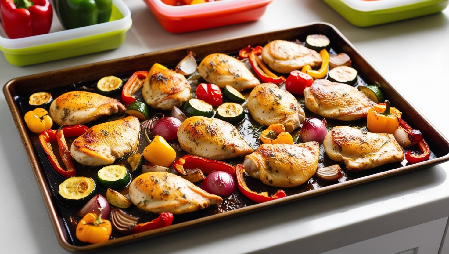Sheet Pan Chicken and Veggies